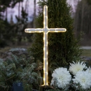 LED Grablicht Kreuz Grabkreuz, Gravecross