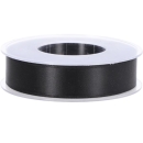 Trauerband schwarz Satin, 25 mm, 25 Meter