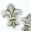 Dekoration französische Lilie, Lilien Symbol, 13cm