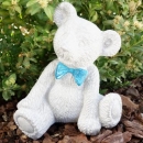 Teddy mit blauer Schleife