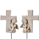 Stecker Engelfiguren Kreuz