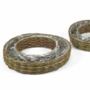 Pflanzring für Blumenschmuck, Weidenring. 70cm